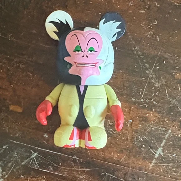 10 Disney Vinylmation Collectible Figurines from The Villians Series 1 - Picture 4 of 15